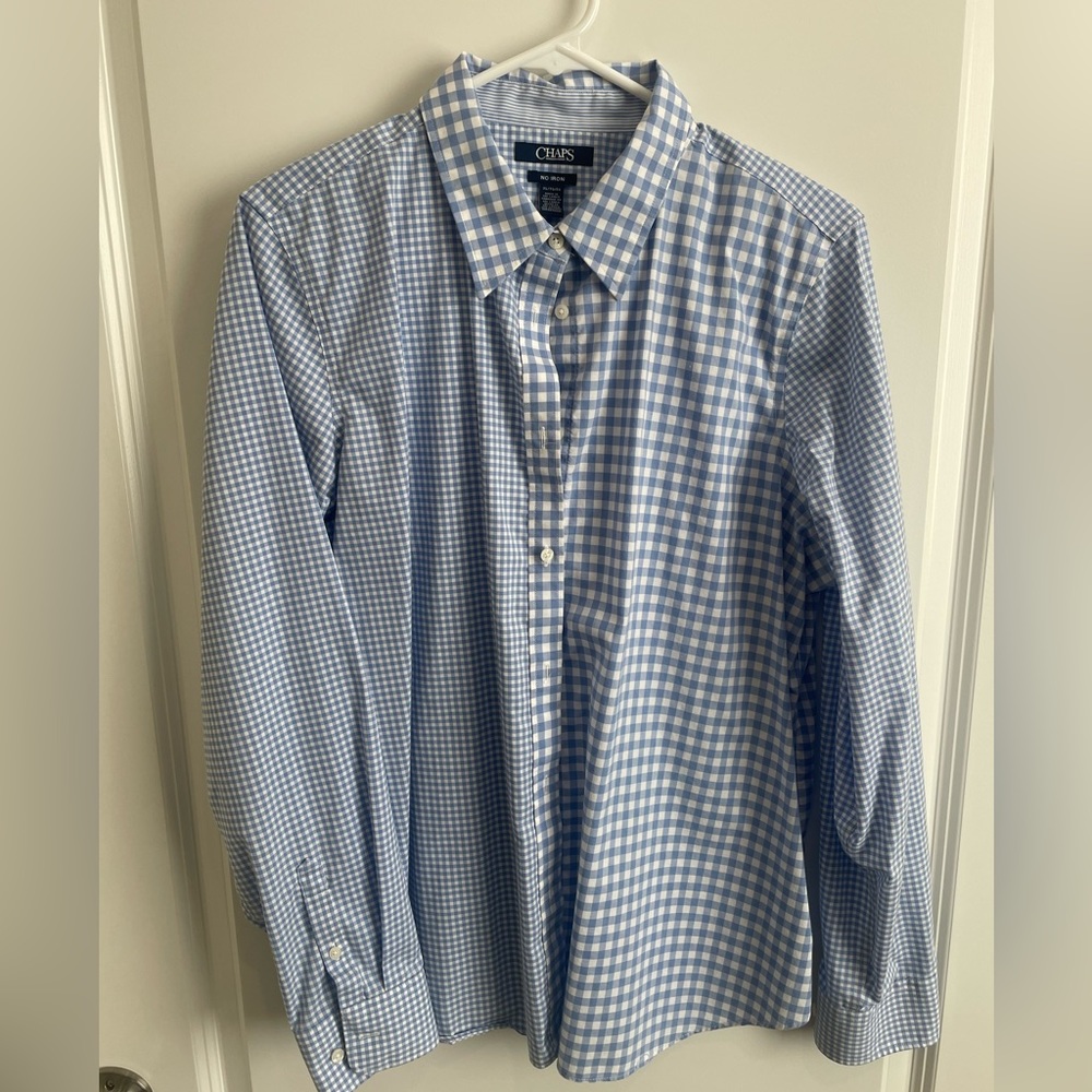 Chaps No Iron Button Down in XL
